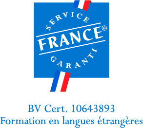 LDS Langues : logo certification Service France garanti