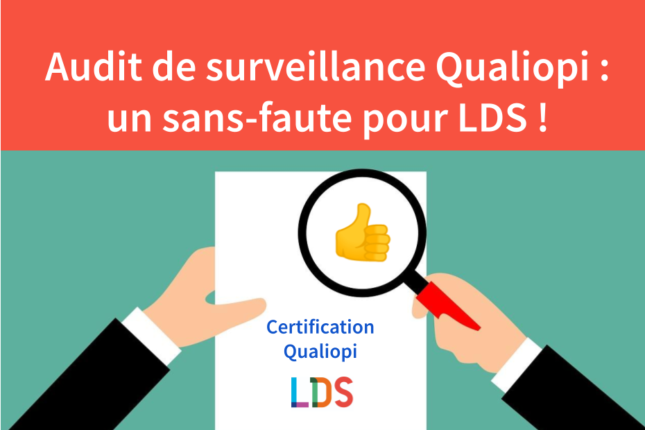 image : LDS Langues - audit de surveillance Qualiopi : un sans faute pour LDS