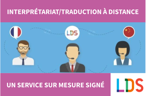 LDS Langues interprétariat et traduction à distance 30 langues