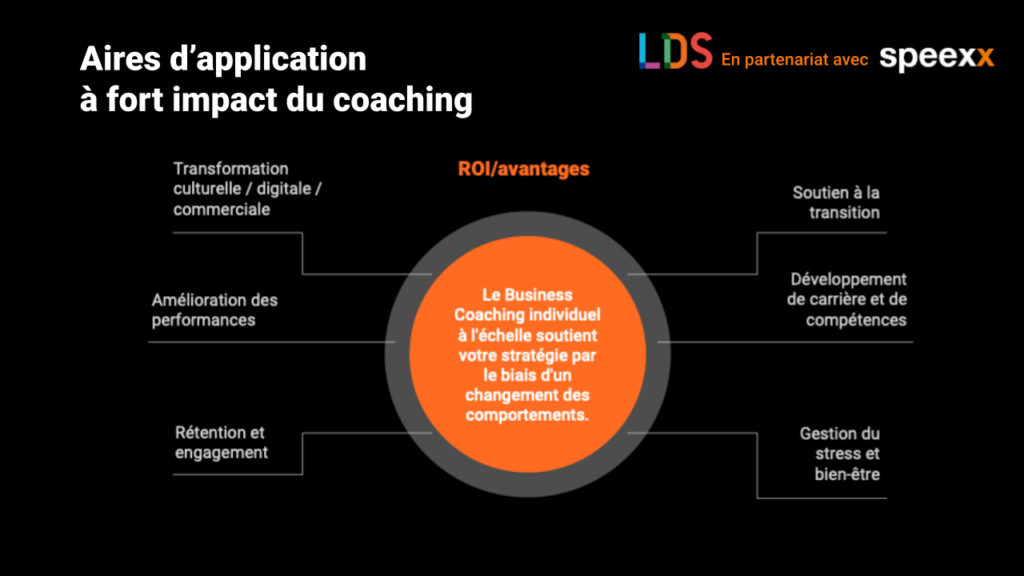 LDS Business Coaching les aires d'impact du coaching professionnel