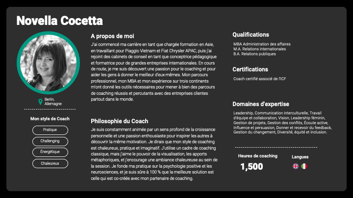 LDS Business coaching Exemples de profils de coachs 1