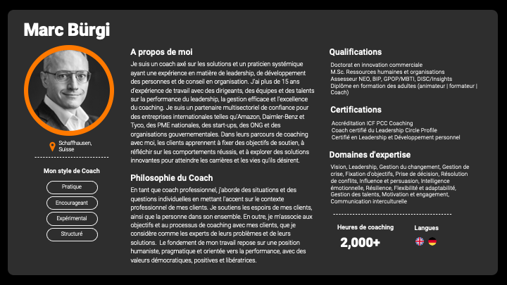 LDS Business coaching Exemples de profils de coachs 3