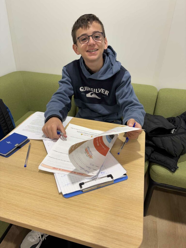 noa travaille son stage chez lds ok fv